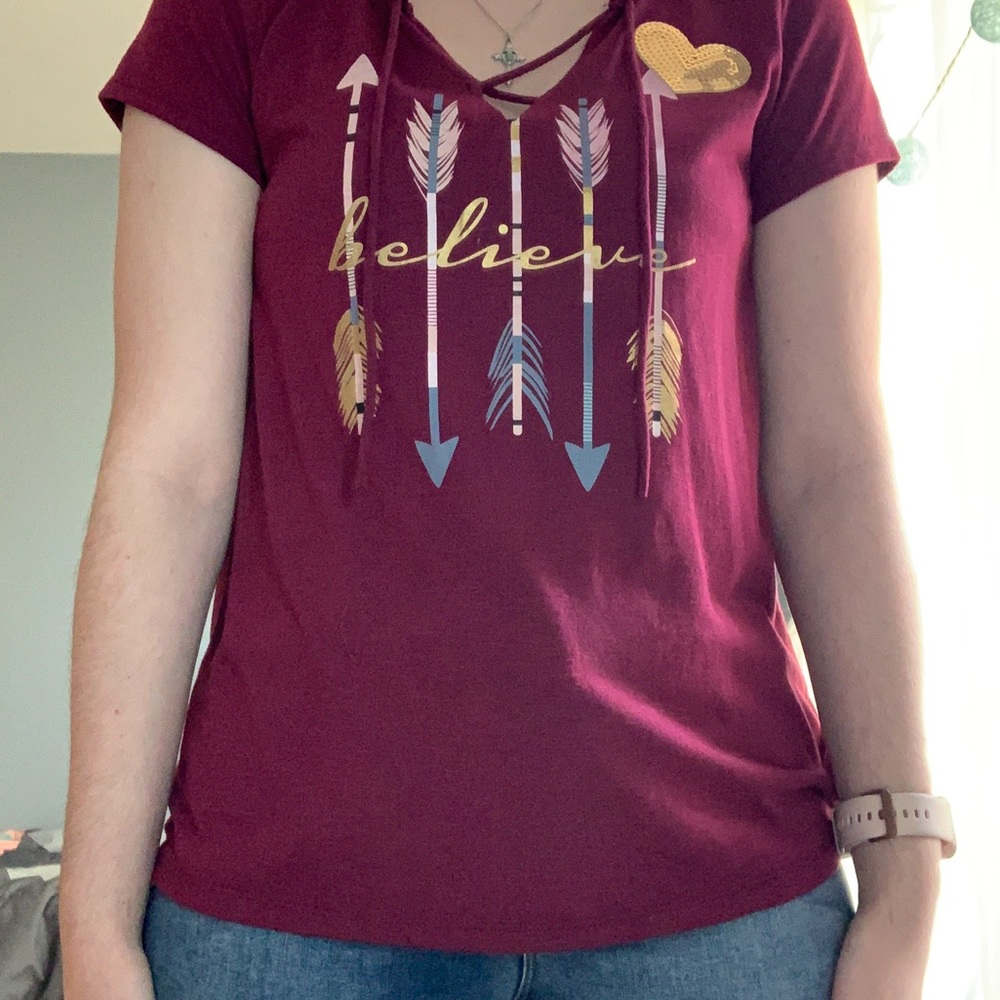 Marron Believe Shirt